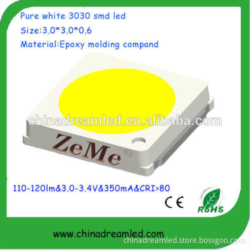 New product warm white emc 3030 1w high power led module smd led